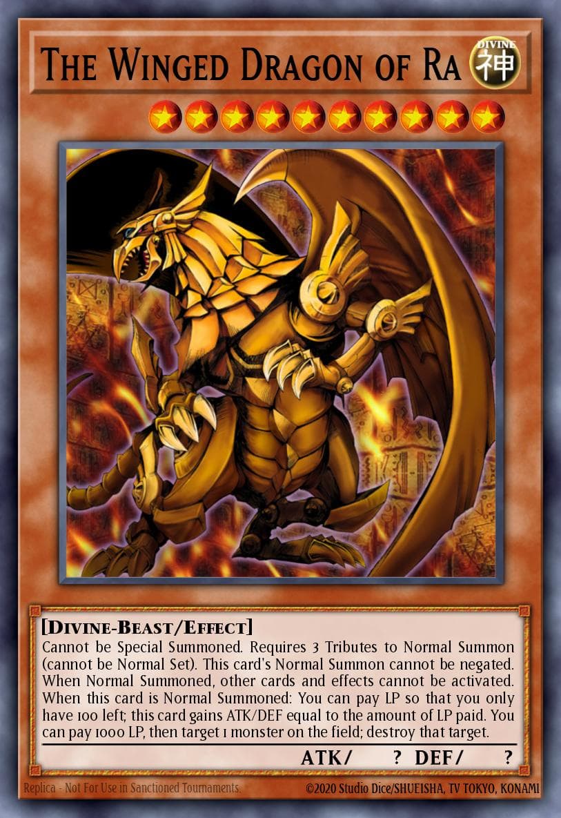 The Winged Dragon of Ra