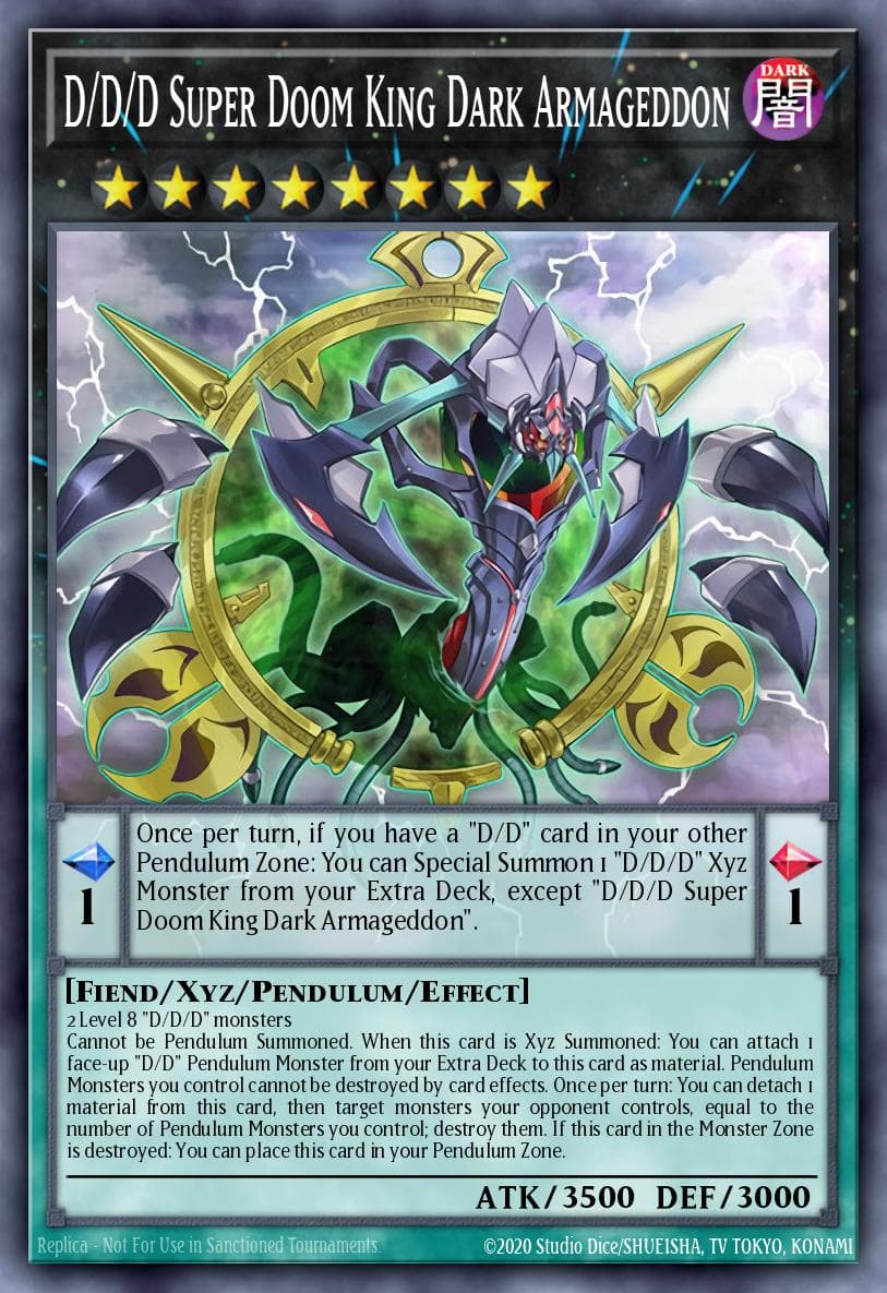 D/D/D Super Doom King Dark Armageddon