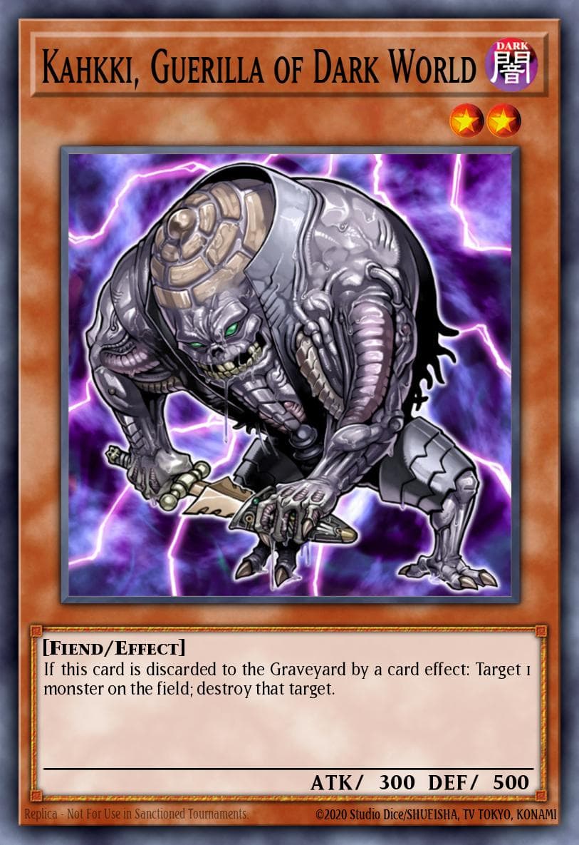 Kahkki, Guerilla of Dark World