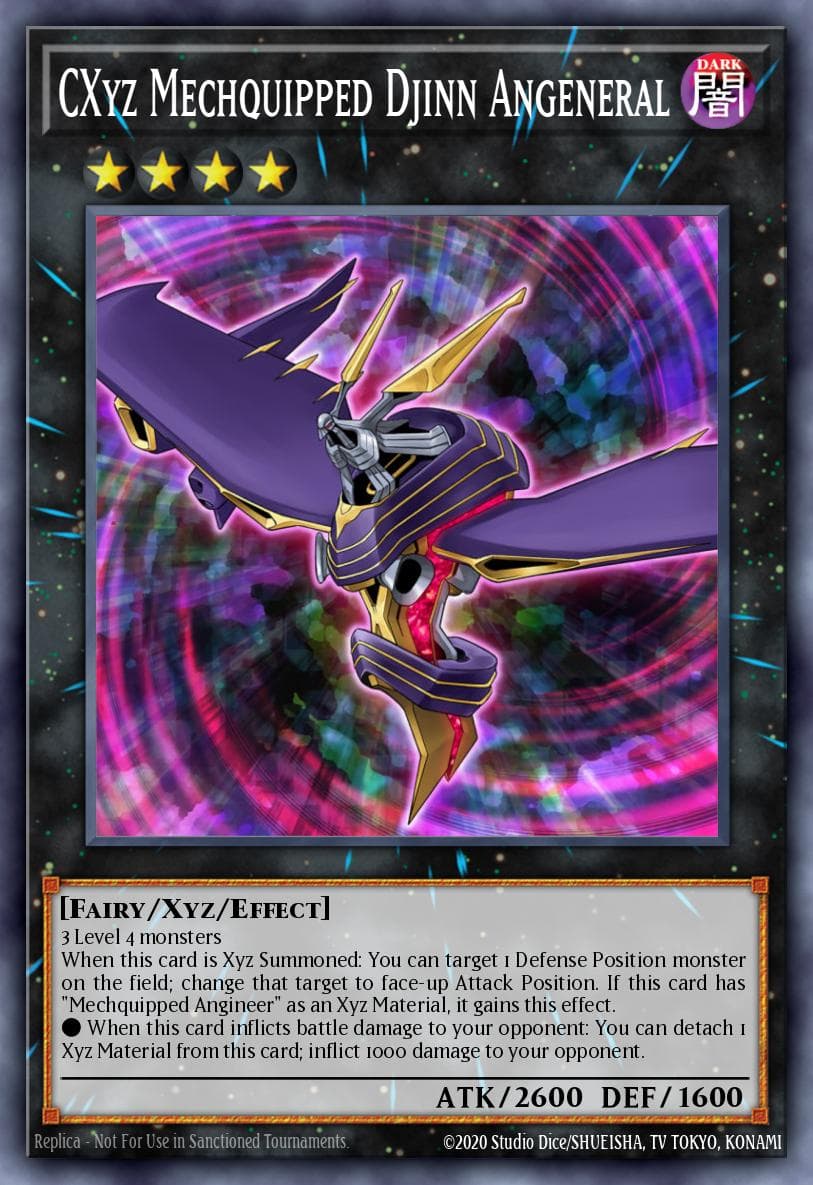 CXyz Mechquipped Djinn Angeneral