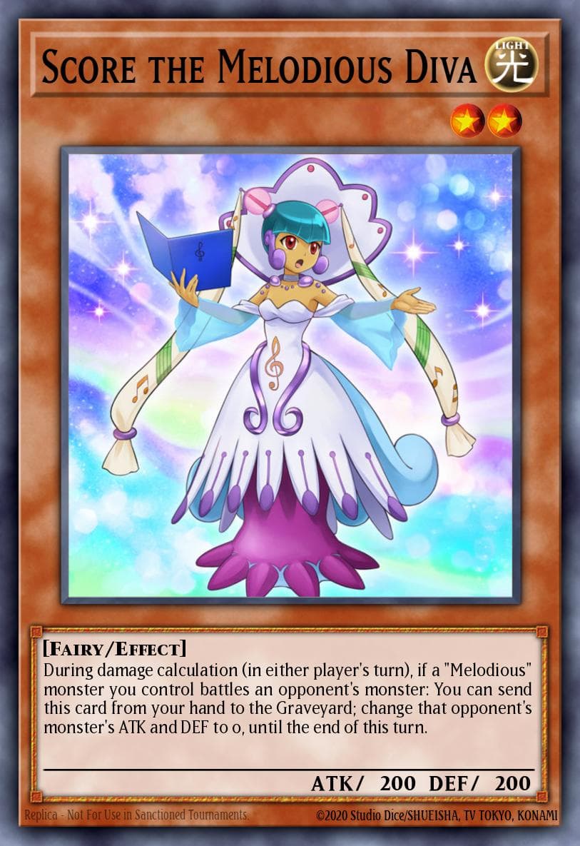 Score the Melodious Diva
