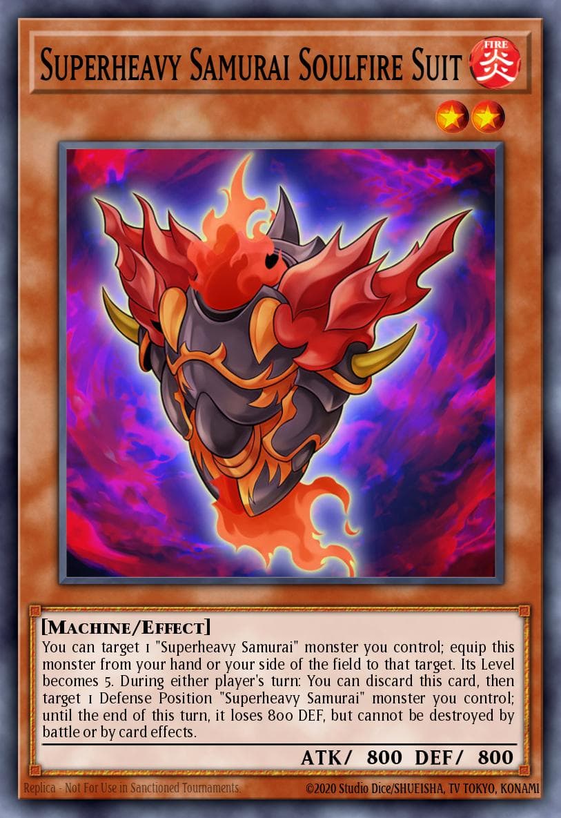 Superheavy Samurai Soulfire Suit