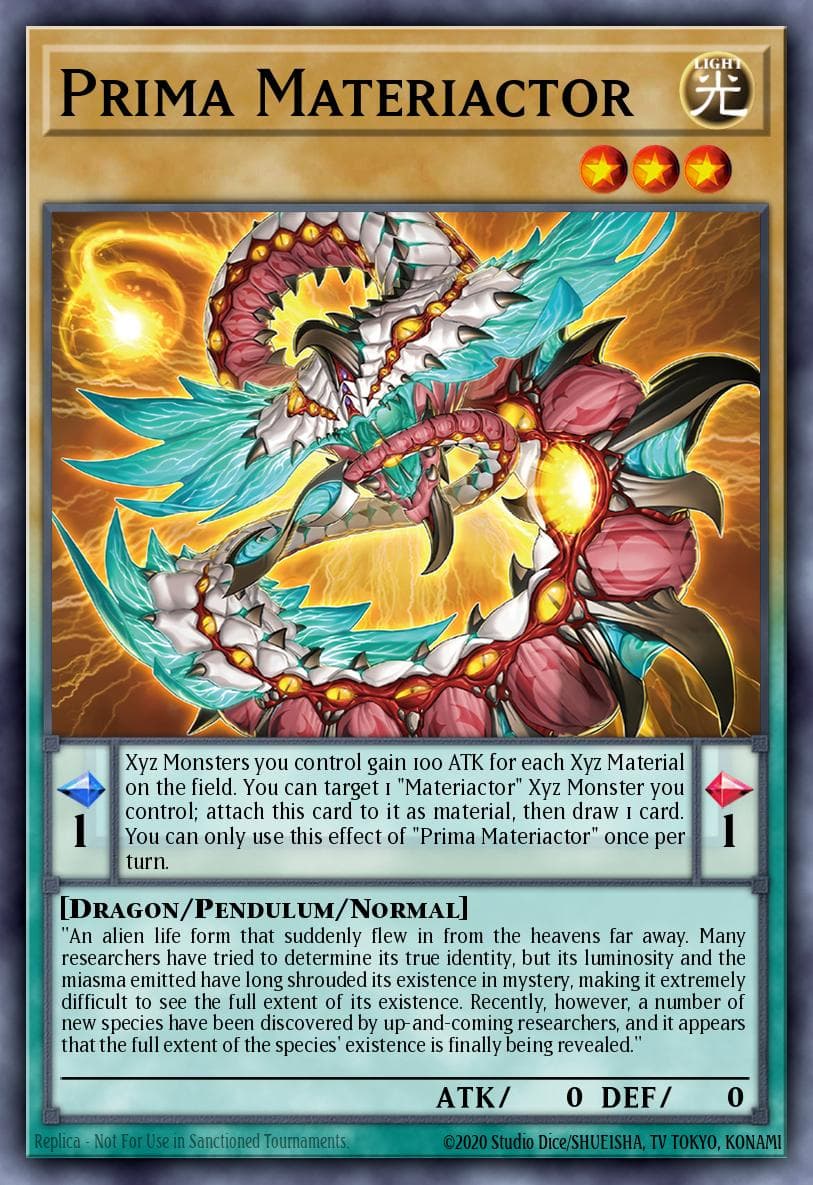 Prima Materiactor