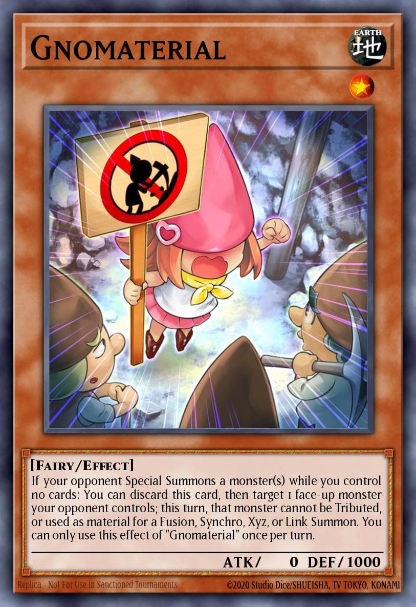 Gnomaterial