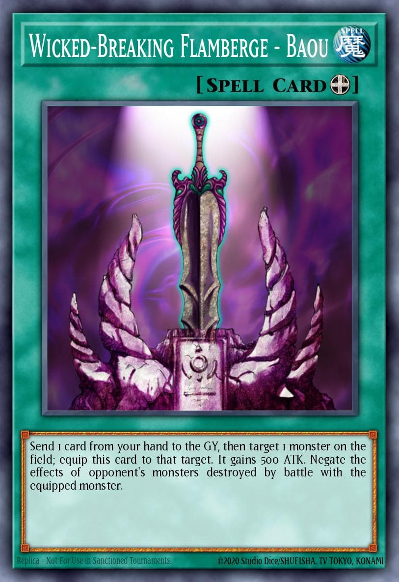 Wicked-Breaking Flamberge - Baou