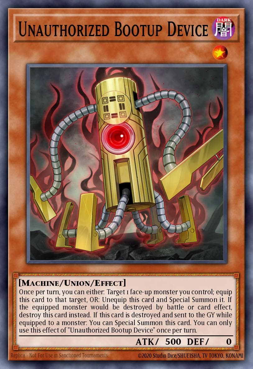 Unauthorized Bootup Device