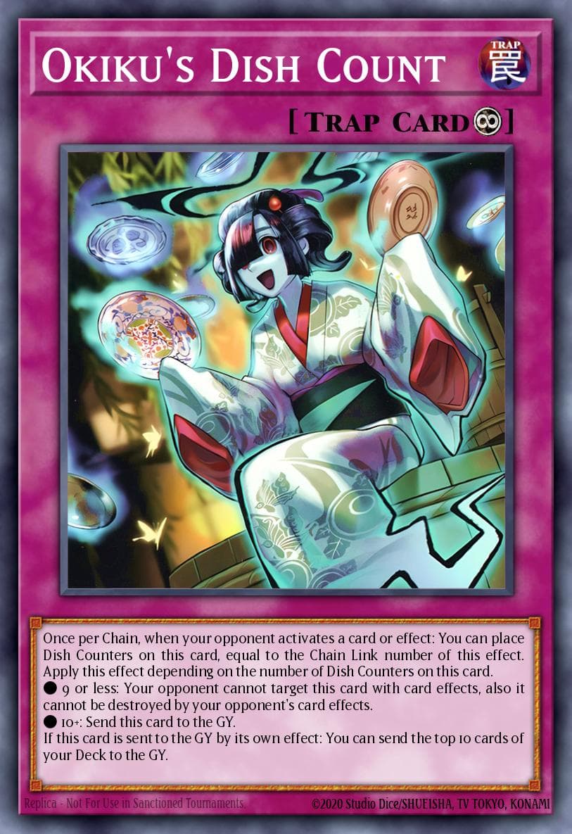 Okiku's Dish Count