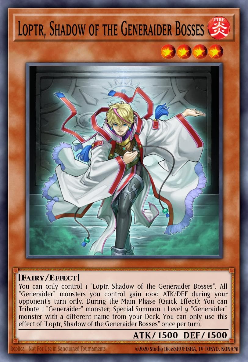 Loptr, Shadow of the Generaider Bosses