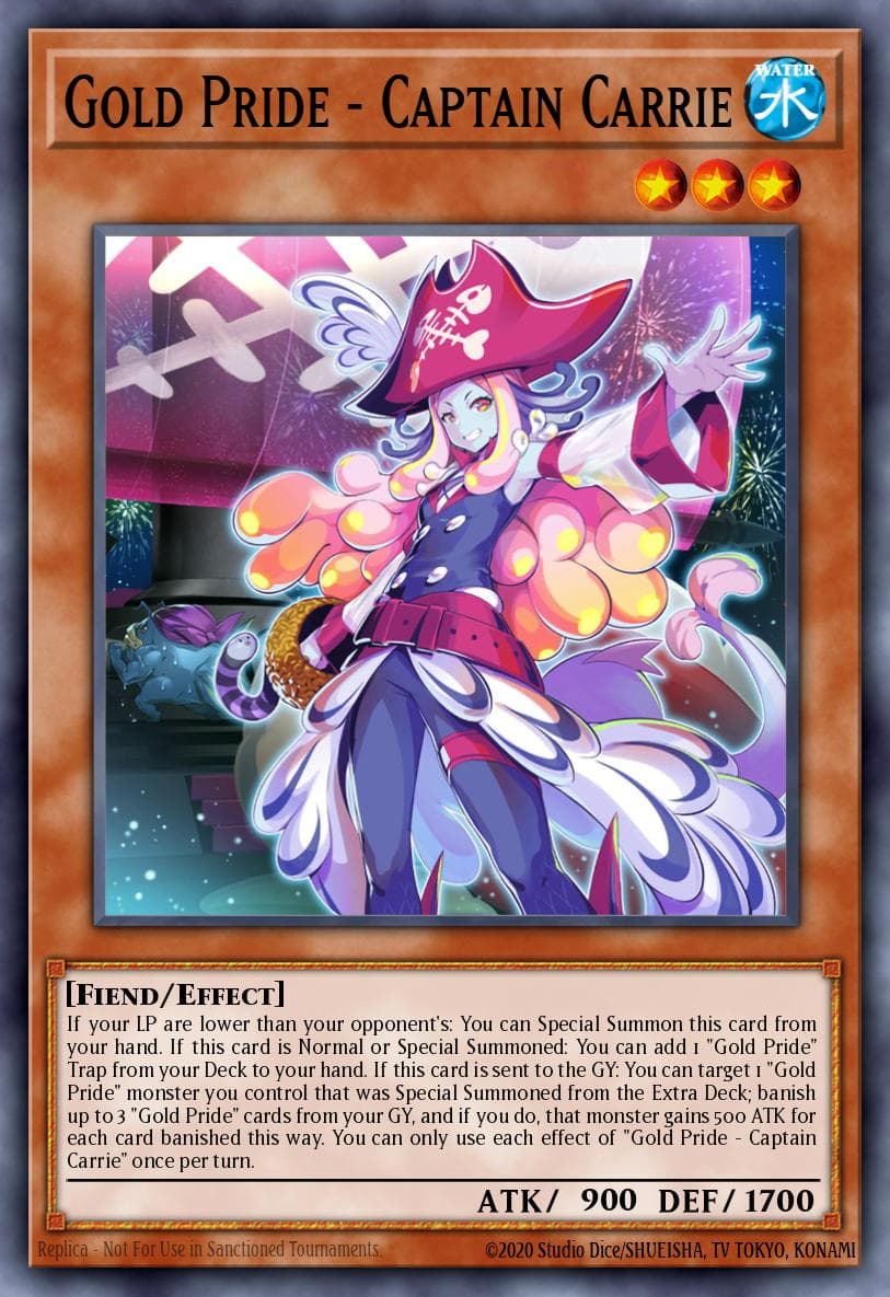 Gold Pride - Captain Carrie