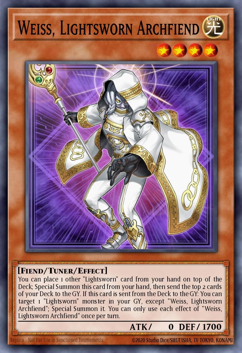 Weiss, Lightsworn Archfiend