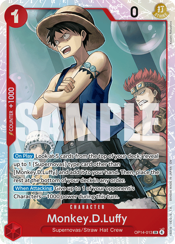 Monkey.D.Luffy - OP14-013