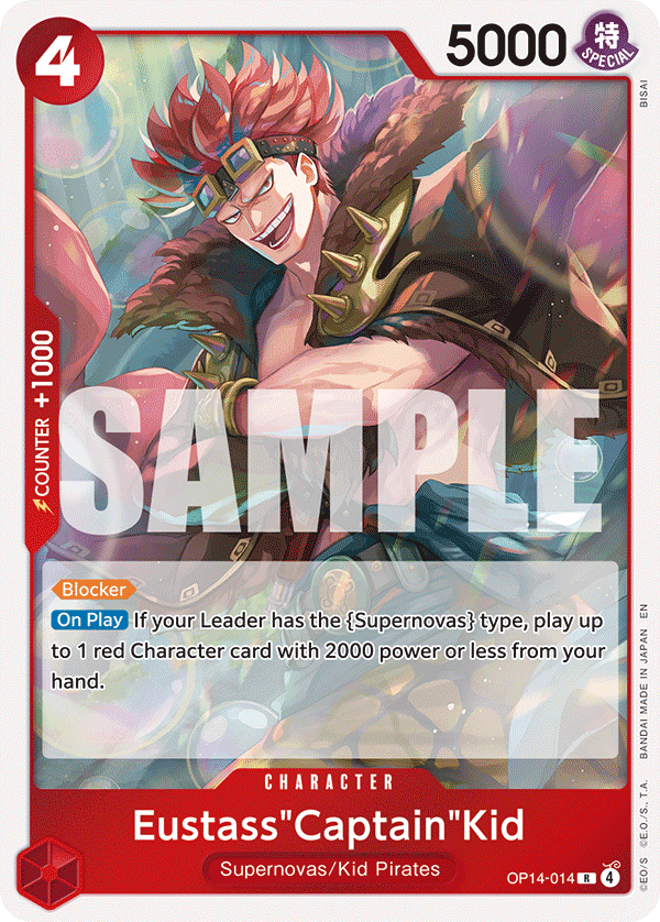 Eustass"Captain"Kid - OP14-014