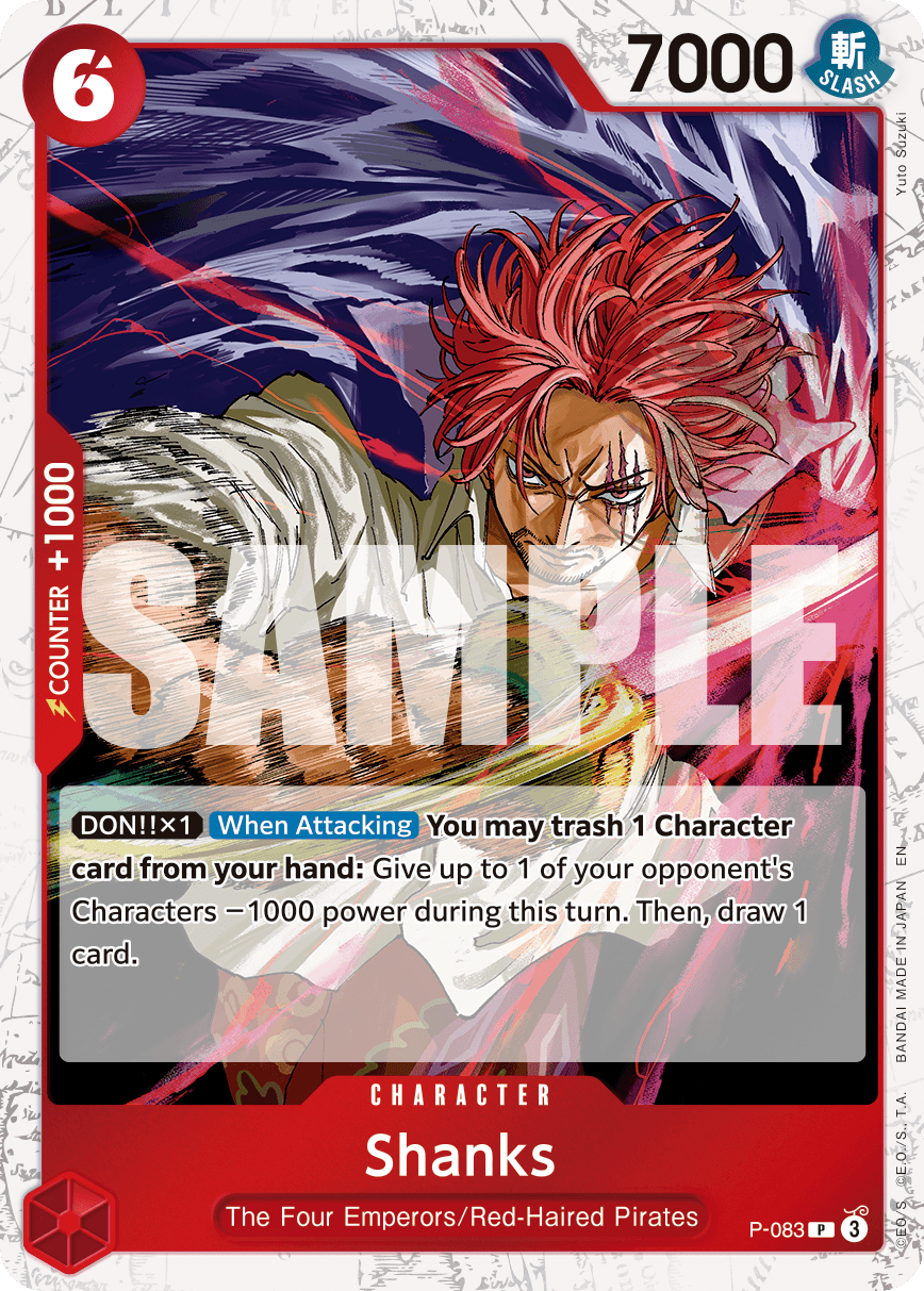Shanks - P-083 (Pirate Foil)