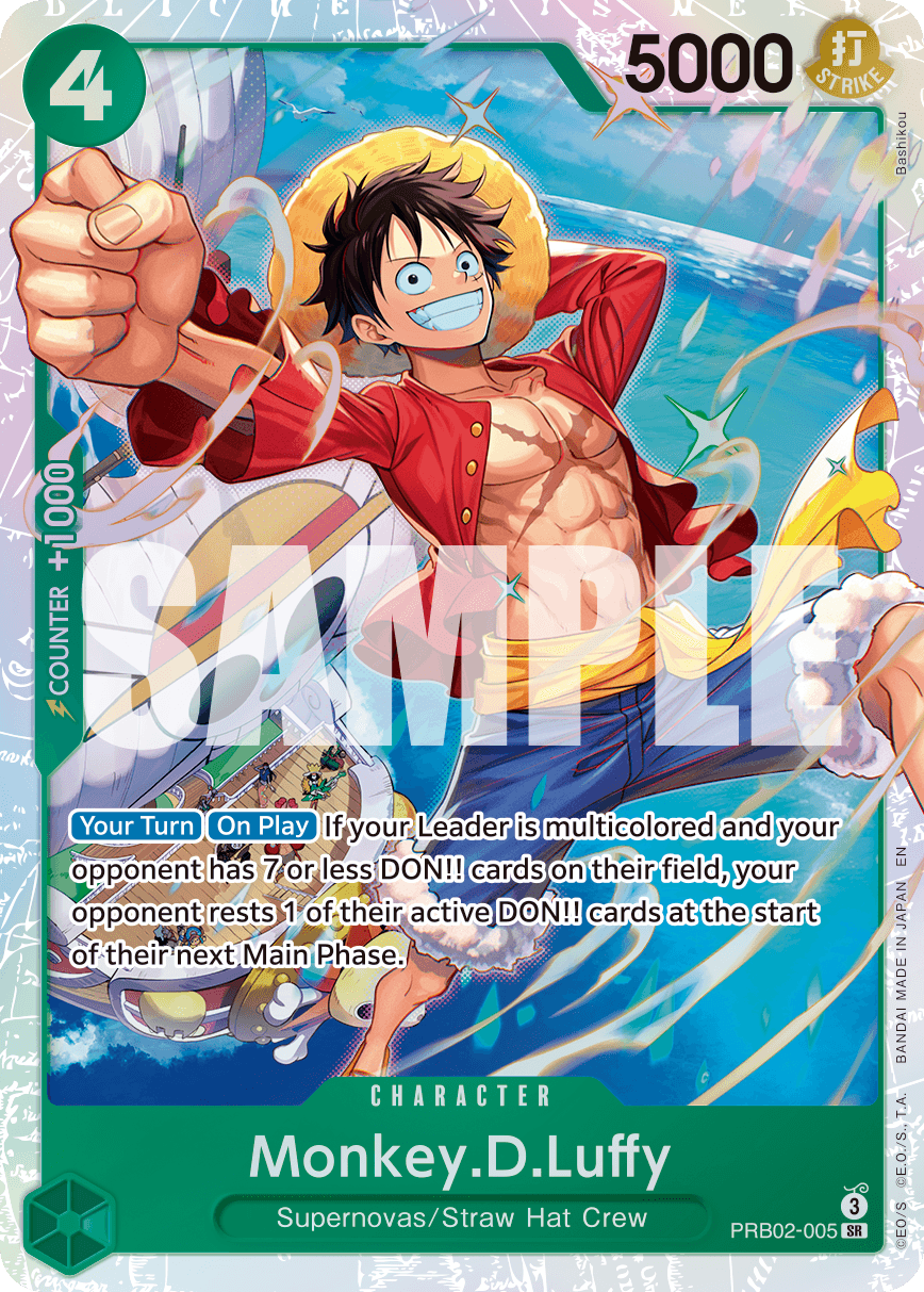 Monkey.D.Luffy - PRB02-005