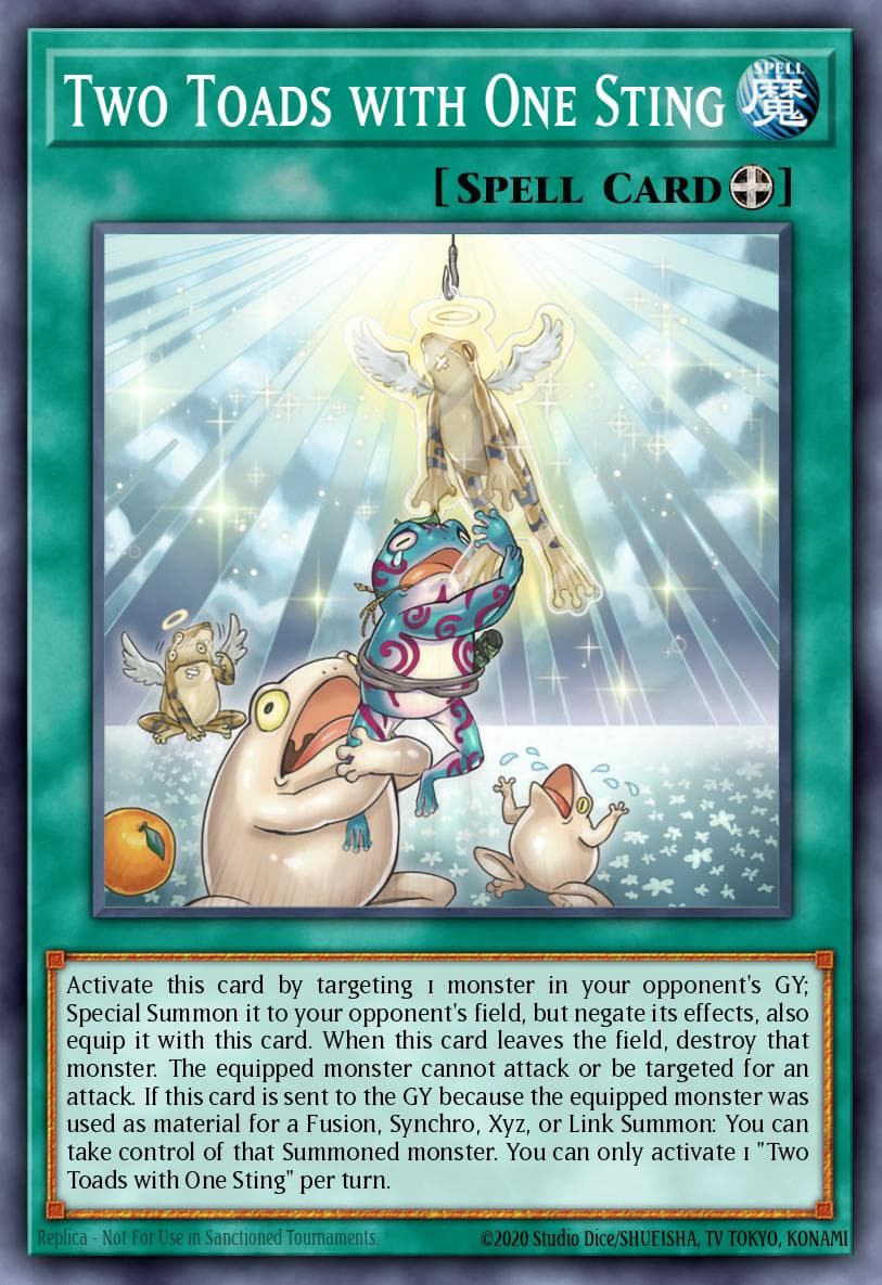 Two Toads with One Sting