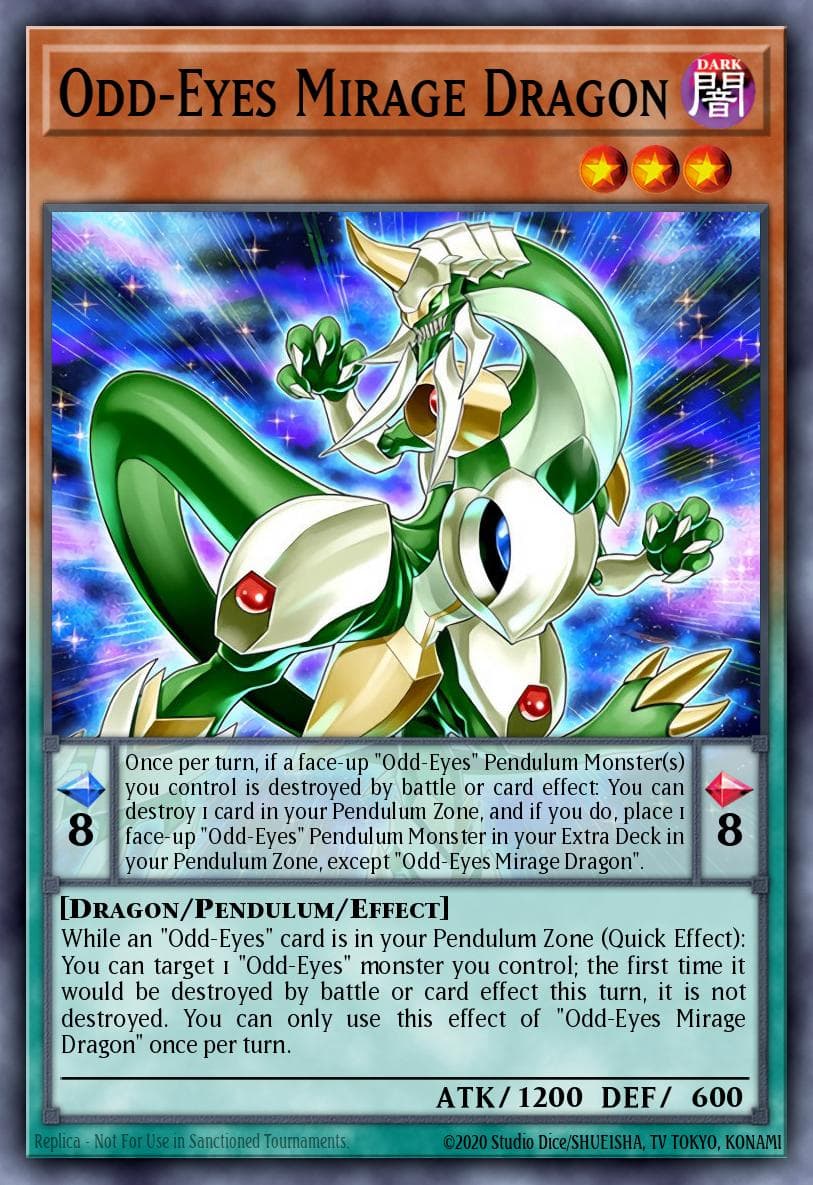 Odd-Eyes Mirage Dragon
