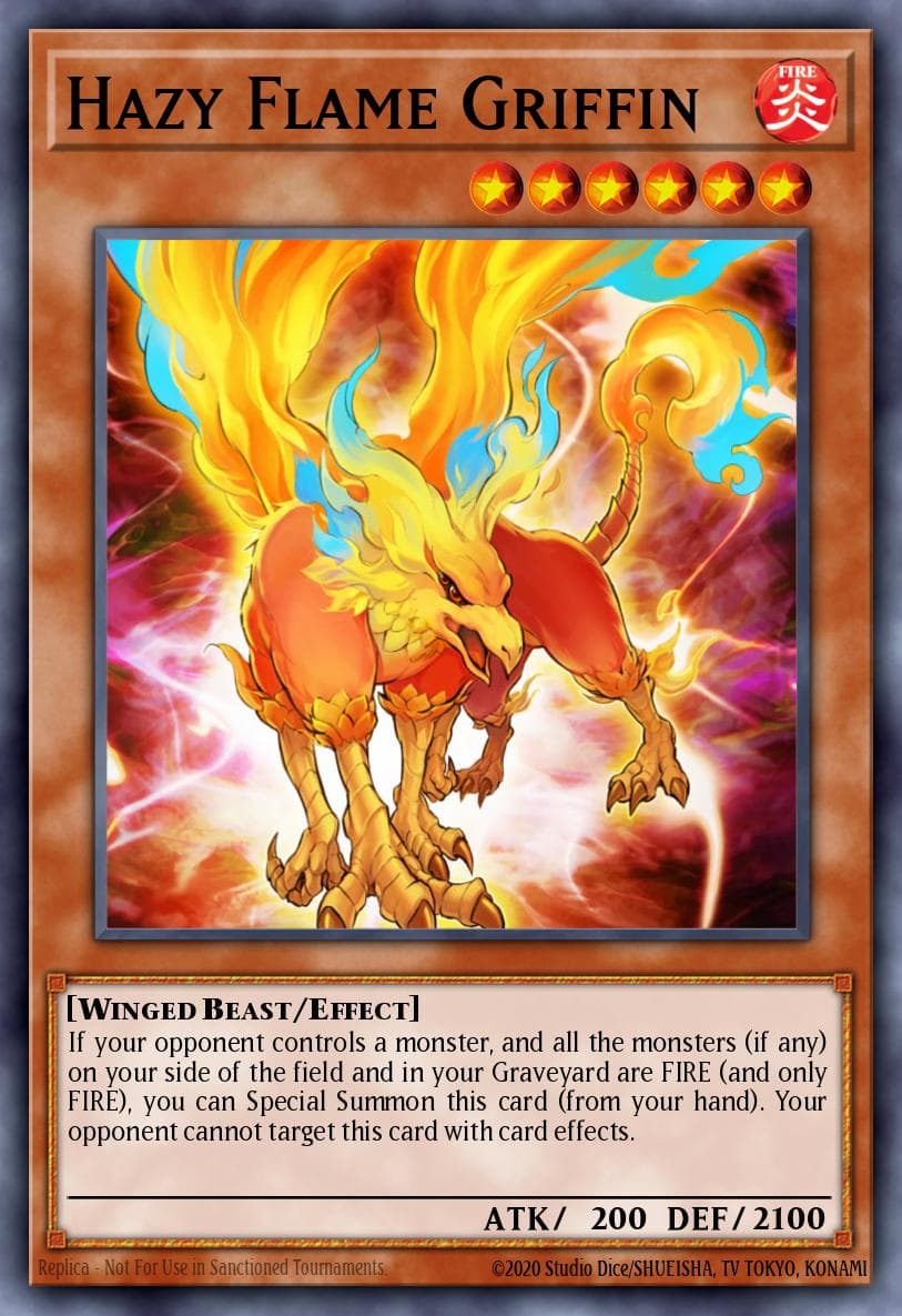 Hazy Flame Griffin