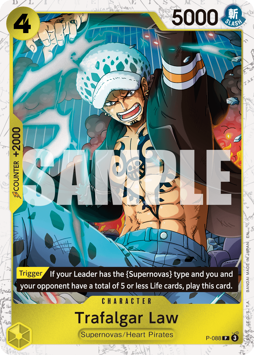 Trafalgar Law - P-088 (Pirate Foil)